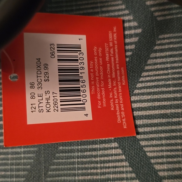 GREEN AND BLACK HALLOWEEN DECOR TRICK OR TREAT - Picture 10 of 13